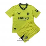 Camiseta Rangers Portero 2023-2024 Nino Amarillo