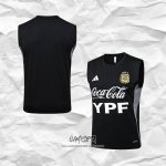 Camiseta de Entrenamiento Argentina 2025-2026 Sin Mangas Negro