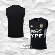 Camiseta de Entrenamiento Argentina 2025-2026 Sin Mangas Negro