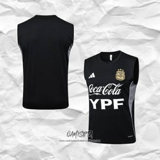 Camiseta de Entrenamiento Argentina 2025-2026 Sin Mangas Negro