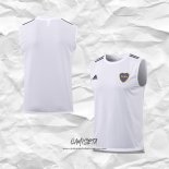 Camiseta de Entrenamiento Boca Juniors 2021-2022 Sin Mangas Blanco