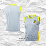 Camiseta de Entrenamiento Borussia Dortmund 2025-2026 Sin Mangas Gris