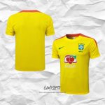 Camiseta de Entrenamiento Brasil 2025-2026 Amarillo
