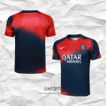 Camiseta de Entrenamiento Paris Saint-Germain 2023-2024 Rojo y Azul