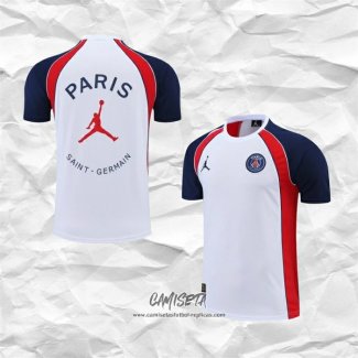 Camiseta de Entrenamiento Paris Saint-Germain Jordan 2022-2023 Blanco