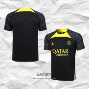 Camiseta de Entrenamiento Paris Saint-Germain Jordan 2023-2024 Negro