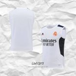 Camiseta de Entrenamiento Real Madrid 2022-2023 Sin Mangas Blanco