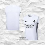 Camiseta de Entrenamiento Real Madrid 2025-2026 Sin Mangas Blanco