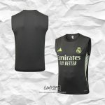 Camiseta de Entrenamiento Real Madrid 2025-2026 Sin Mangas Gris Verde