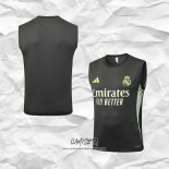 Camiseta de Entrenamiento Real Madrid 2025-2026 Sin Mangas Gris Verde