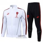 Chandal de Chaqueta del AC Milan 2025-2026 Blanco