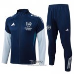Chandal de Chaqueta del Arsenal 2025-2026 Nino Azul Oscuro