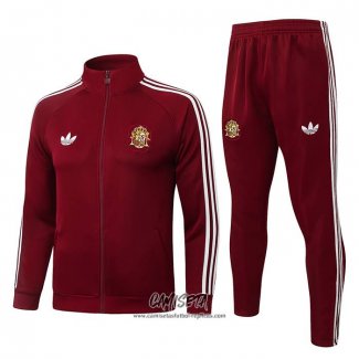 Chandal de Chaqueta del Espana 2026-2027 Nino Rojo