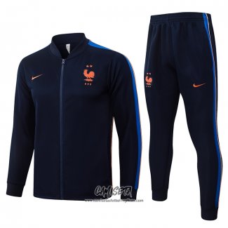 Chandal de Chaqueta del Francia 2026-2027 Nino Azul