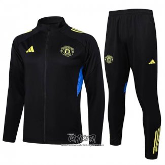 Chandal de Chaqueta del Manchester United 2025-2026 Nino Amarillo Negro