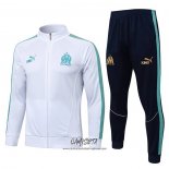 Chandal de Chaqueta del Olympique Marsella 2025-2026 Blanco