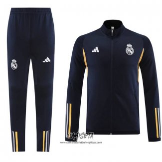 Chandal de Chaqueta del Real Madrid 2023-2024 Azul