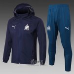 Chandal de Rompevientos del Olympique Marsella 2024-2025 Azul