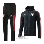 Chandal de Rompevientos del Sao Paulo 2022-2023 Negro