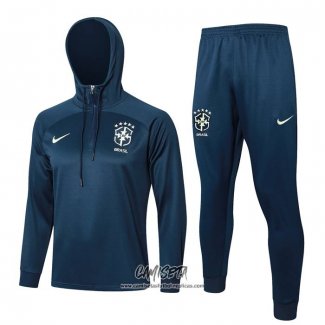 Chandal de Sudadera del Brasil 2023-2024 Azul