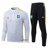 Chandal de Sudadera del Brasil 2026-2027 Nino Blanco