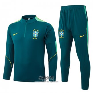 Chandal de Sudadera del Brasil 2026-2027 Verde