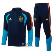 Chandal de Sudadera del Espana 2026-2027 Nino Negro