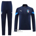 Chandal de Sudadera del Italia 2022-2023 Azul