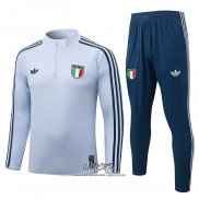 Chandal de Sudadera del Italia 2026-2027 Azul Claro