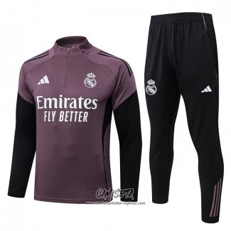 Chandal de Sudadera del Real Madrid 2025-2026 Nino Purpura