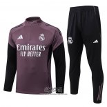 Chandal de Sudadera del Real Madrid 2025-2026 Purpura