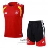 Chandal del Alemania 2025-2026 Sin Mangas Rojo