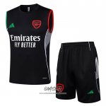 Chandal del Arsenal 2025-2026 Sin Mangas Negro