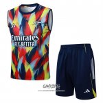 Chandal del Arsenal 2025-2026 Sin Mangas Rojo Amarillo Azul