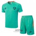Chandal del Fluminense 2025-2026 Manga Corta Verde - Pantalon Corto