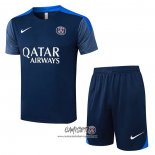 Chandal del Paris Saint-Germain 2025-2026 Manga Corta Azul - Pantalon Corto