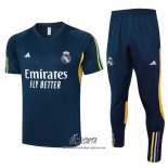 Chandal del Real Madrid 2023-2024 Manga Corta Azul