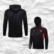 Chaqueta con Capucha del Bayern Munich 2023-2024 Negro