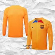 Chaqueta del Barcelona 2022-2023 Naranja