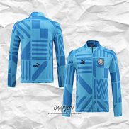 Chaqueta del Manchester City 2022-2023 Azul Claro