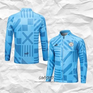 Chaqueta del Manchester City 2022-2023 Azul Claro