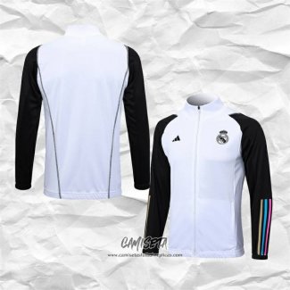 Chaqueta del Real Madrid 2023-2024 Blanco y Negro