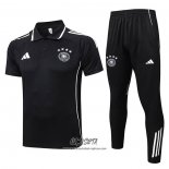 Conjunto Polo del Alemania 2025-2026 Negro