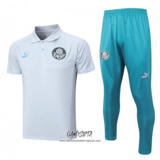 Conjunto Polo del Palmeiras 2023-2024 Gris