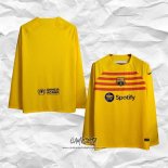 Cuarto Camiseta Barcelona 2022-2023 Manga Larga