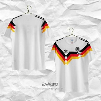 Primera Camiseta Alemania Retro 1990