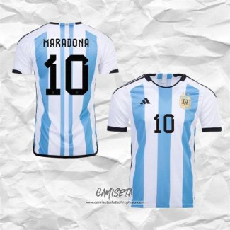 Primera Camiseta Argentina Jugador Maradona 2022