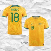 Primera Camiseta Australia Jugador Vukovic 2022