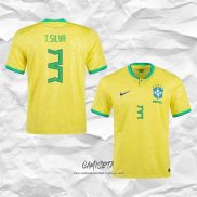 Primera Camiseta Brasil Jugador T.Silva 2022