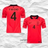 Primera Camiseta Corea del Sur Jugador Cho Yu Min 2022